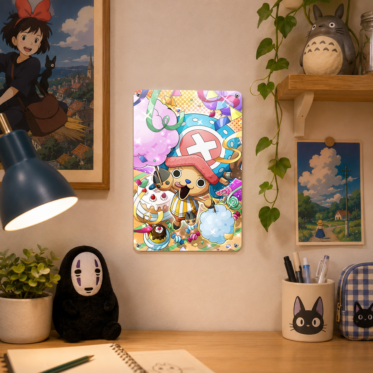Tony Tony Chopper One Piece Anime Tin Sign - Metal Poster - image 4