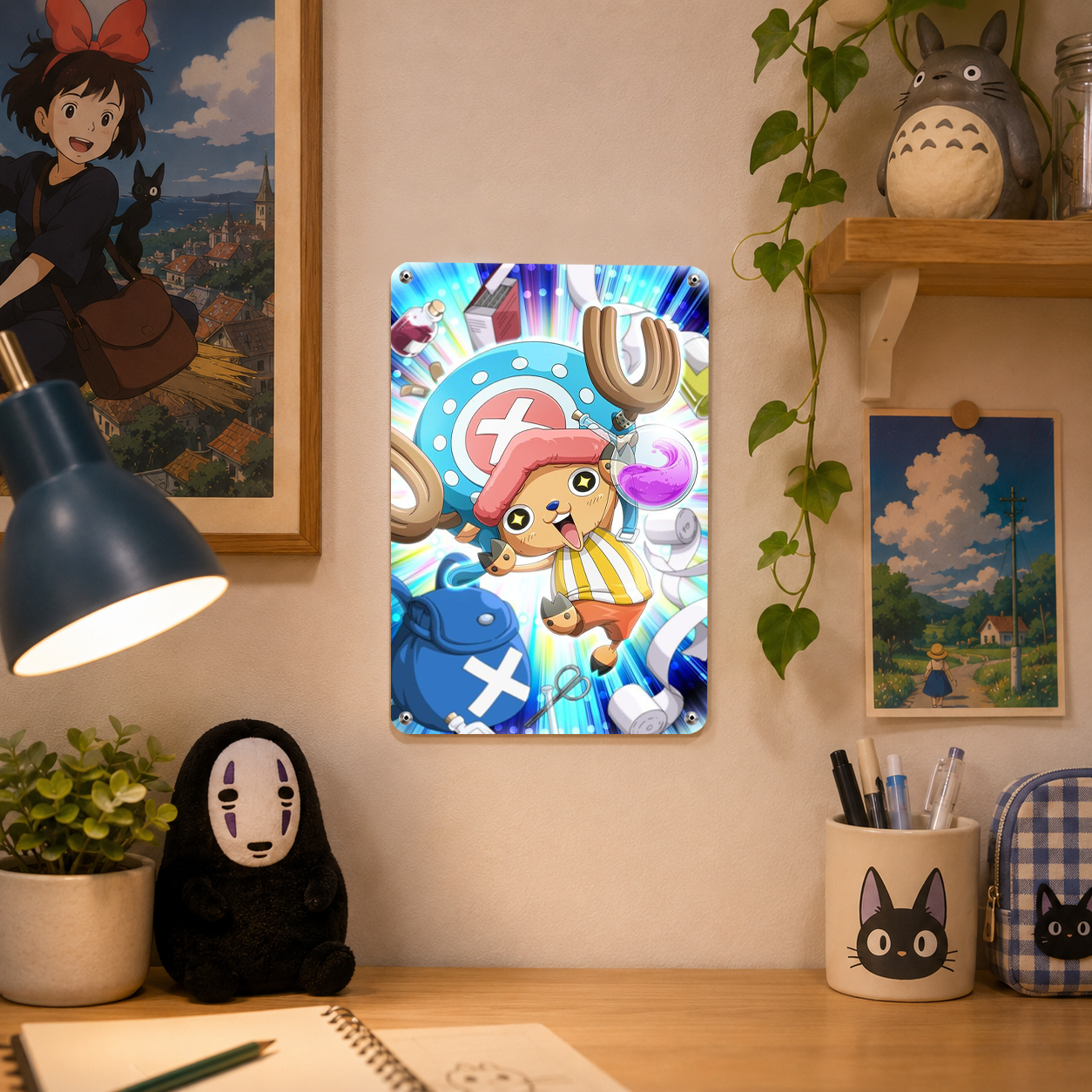 Chopper One Piece Anime Tin Sign - Cute Metal Wall Decor - image 4
