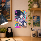 Hinata Hyuga Naruto Anime Tin Sign - Metal Wall Decor - image 4