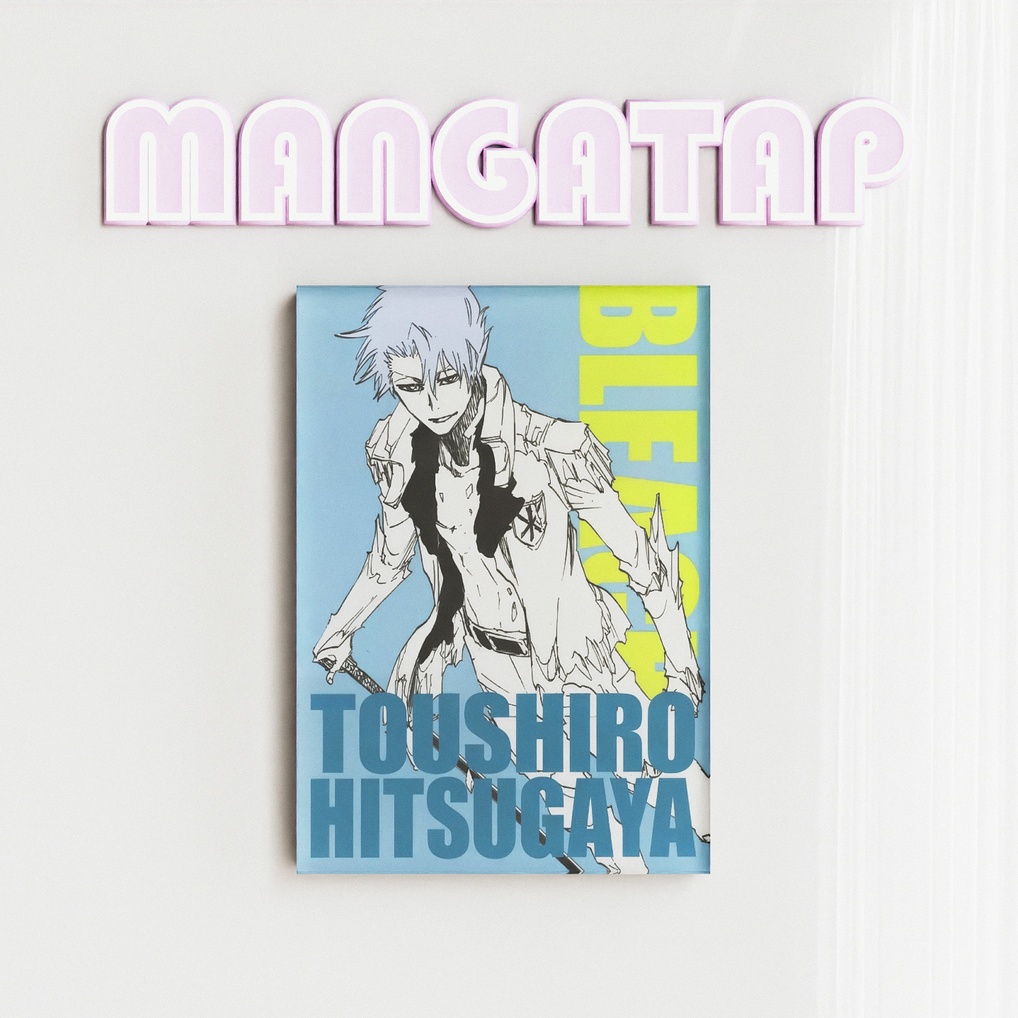 Hitsugaya Toushirou Bleach Magnet – Anime Refrigerator Magnet for Fans & Desk Setup Decor