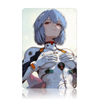 Rei Ayanami Evangelion Metal Tin Sign - Anime Wall Decor