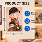 Anya Forger Cute Spy x Family Tin Sign - Anime Metal Poster - image 7