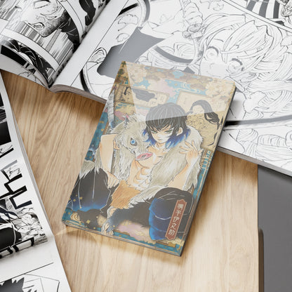 Demon slayer Inosuke Hashibira Boar Mask Anime Fridge Magnet Wild Decor Gift