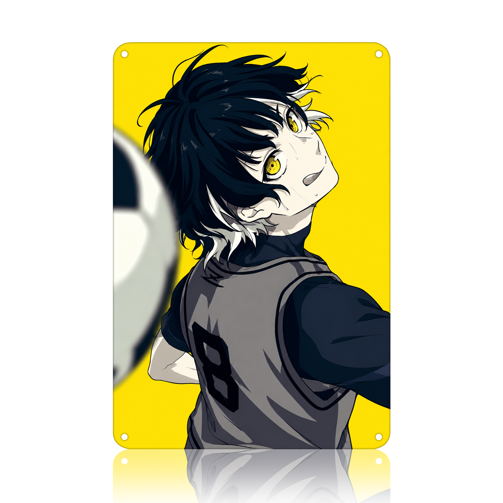 Meguru Bachira Blue Lock Anime Tin Sign - Metal Wall Decor