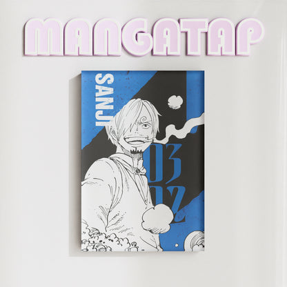 One Piece Sanji Anime Refrigerator Magnet – Stylish Acrylic Fridge Magnet for Anime Decor