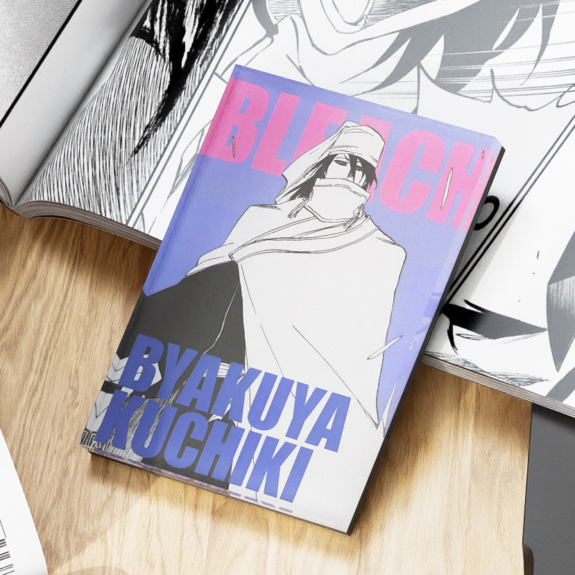 Byakuya Kuchiki Fridge Magnet – Bleach Anime Magnet for Otaku Room & Kitchen Decor