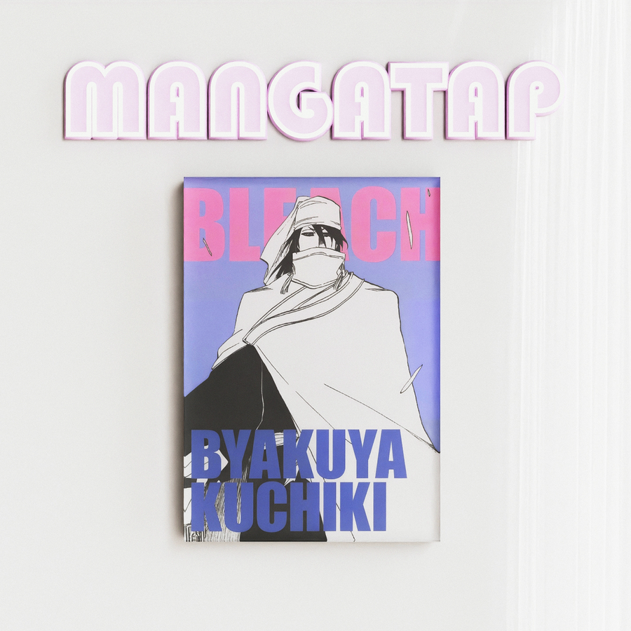 Byakuya Kuchiki Fridge Magnet – Bleach Anime Magnet for Otaku Room & Kitchen Decor