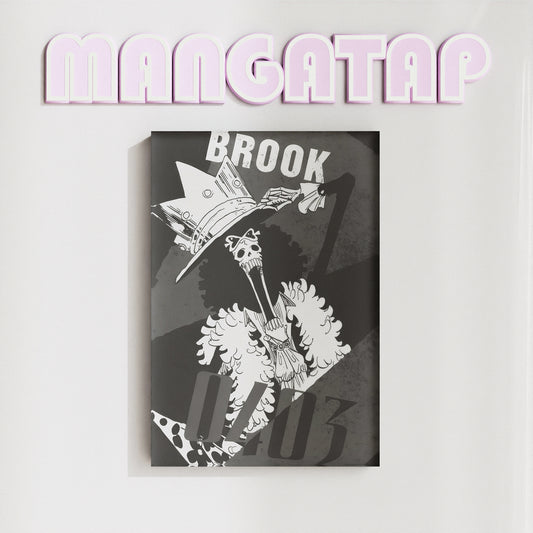 One Piece Brook Anime Fridge Magnet – Unique Skeleton Acrylic Refrigerator Magnet