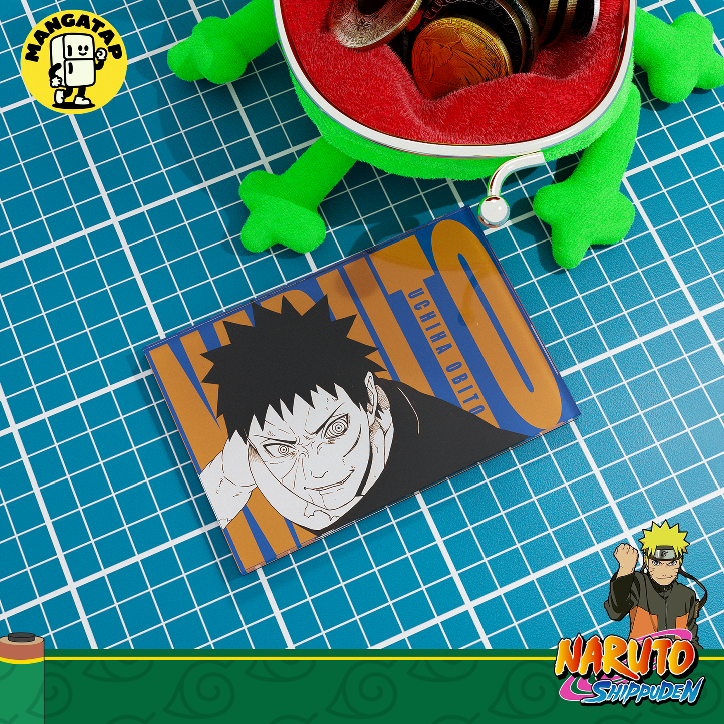 Obito Uchiha Fridge Magnet – Naruto Anime Refrigerator Magnet, Anime Decor Gift for Fans