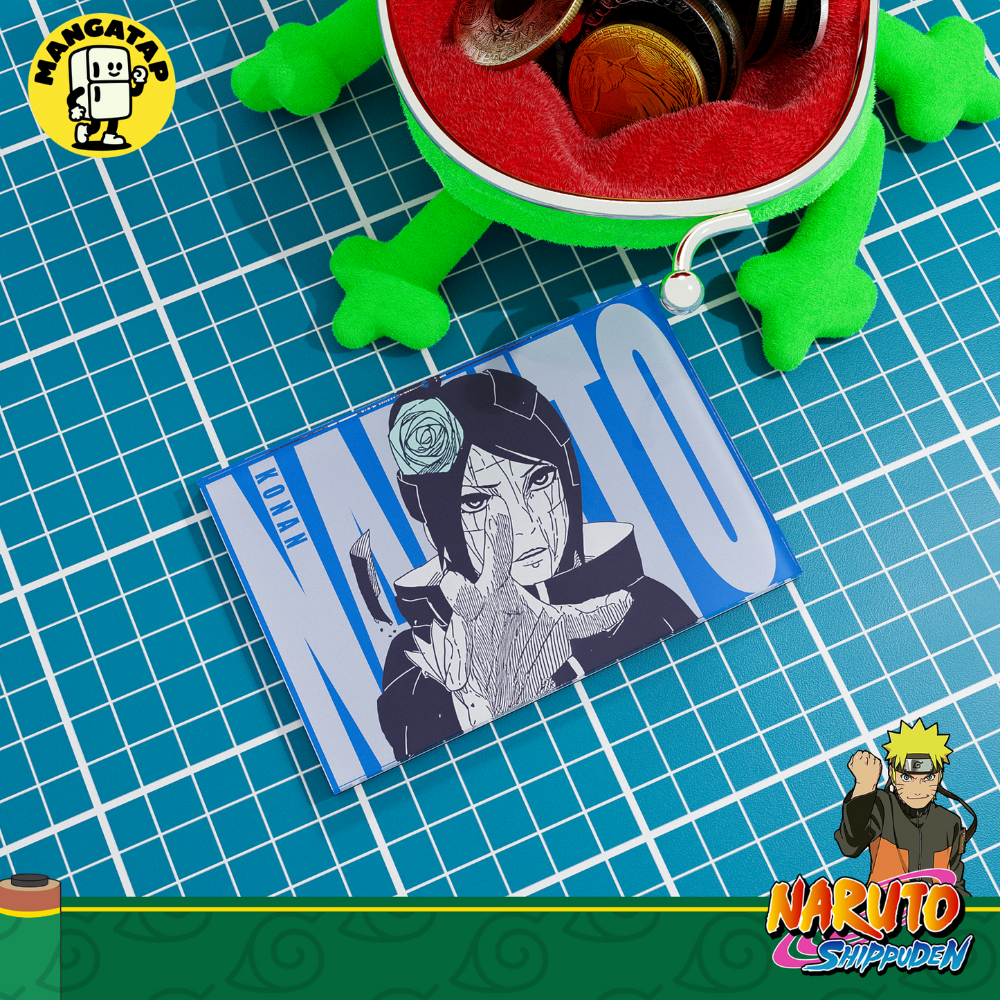 Konan Fridge Magnet – Naruto Anime Refrigerator Magnet, Anime Decor Gift for Fans