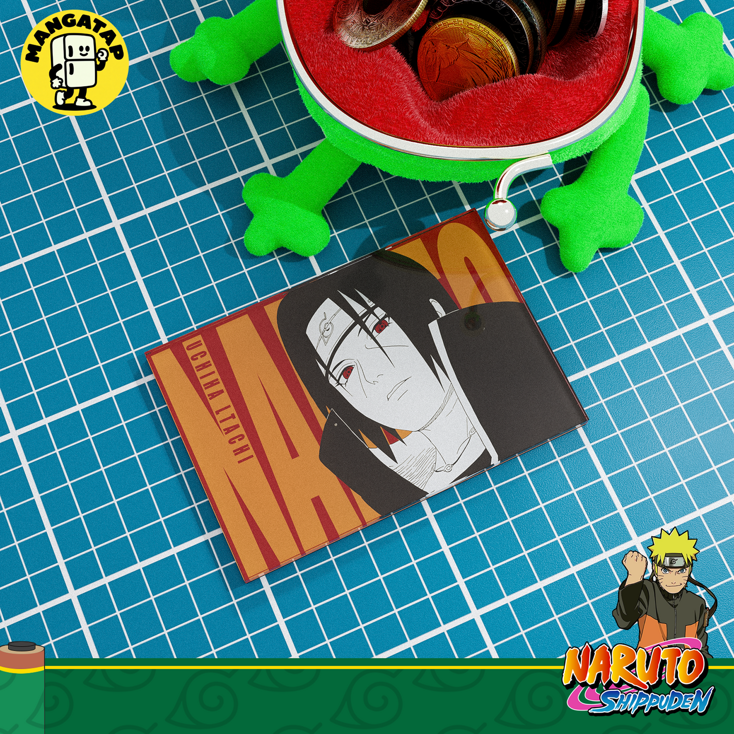 Itachi Uchiha Fridge Magnet – Naruto Anime Refrigerator Magnet, Anime Decor Gift for Fans