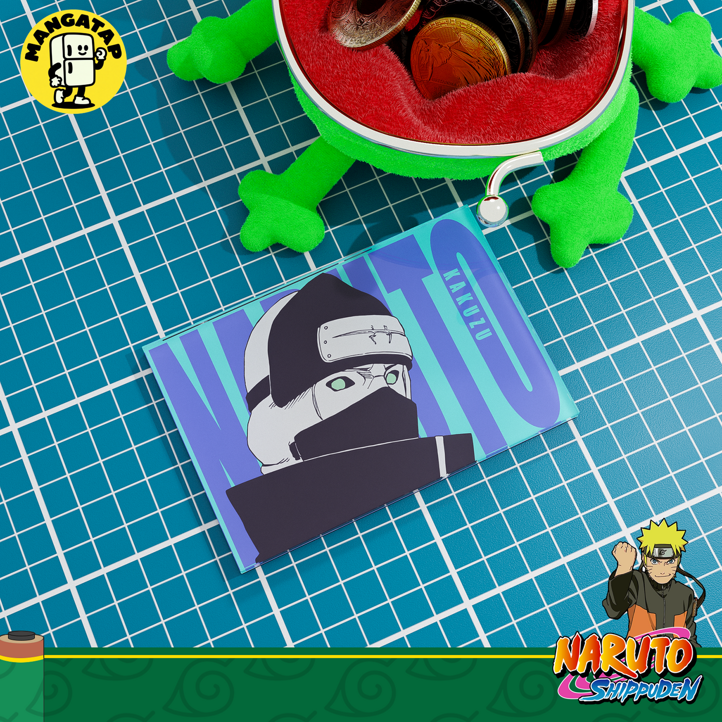 Kakuzu Fridge Magnet – Naruto Anime Refrigerator Magnet, Anime Decor Gift for Fans