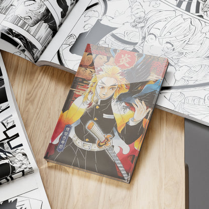 Demon slayer Rengoku Flame Hashira Anime Fridge Magnet Inspirational Gift