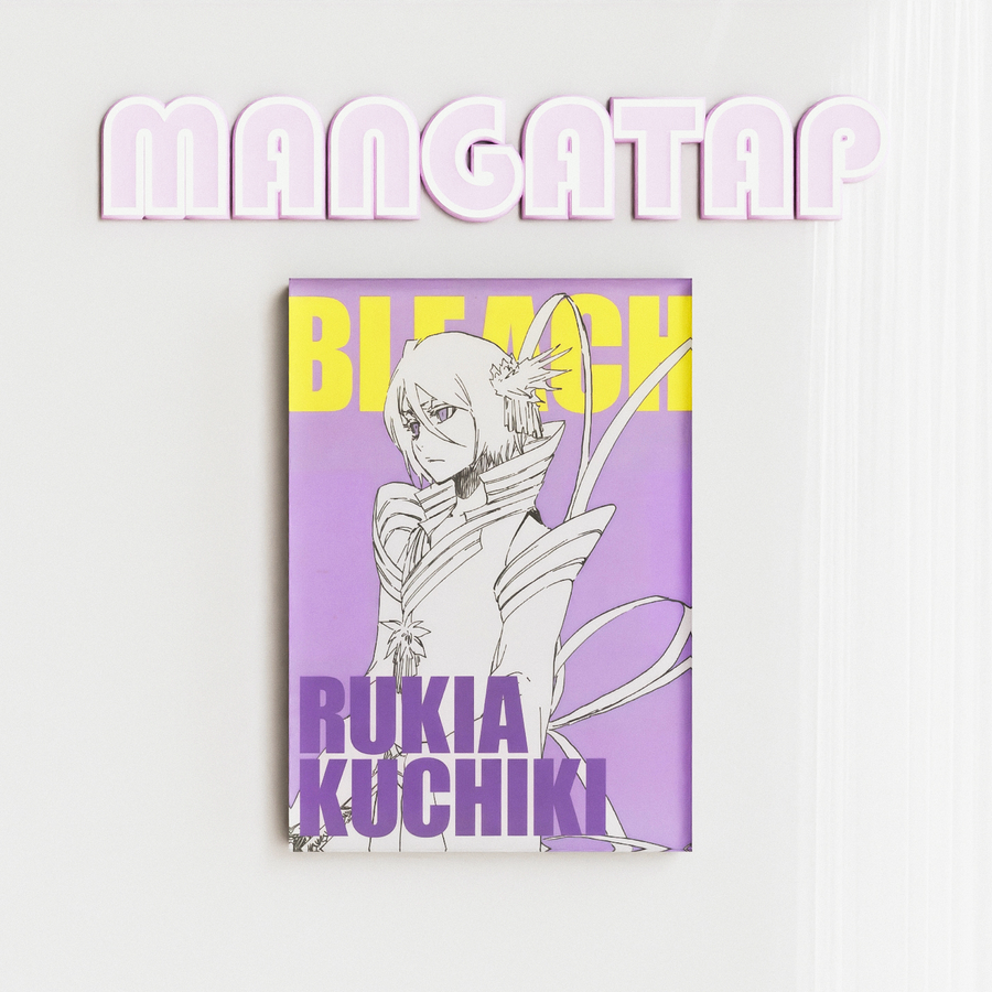 Rukia Kuchiki Anime Magnet – Bleach Fridge Magnet for Collectors & Anime Gifts