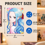 Vivi One Piece Anime Tin Sign - Metal Wall Poster Decor - image 7