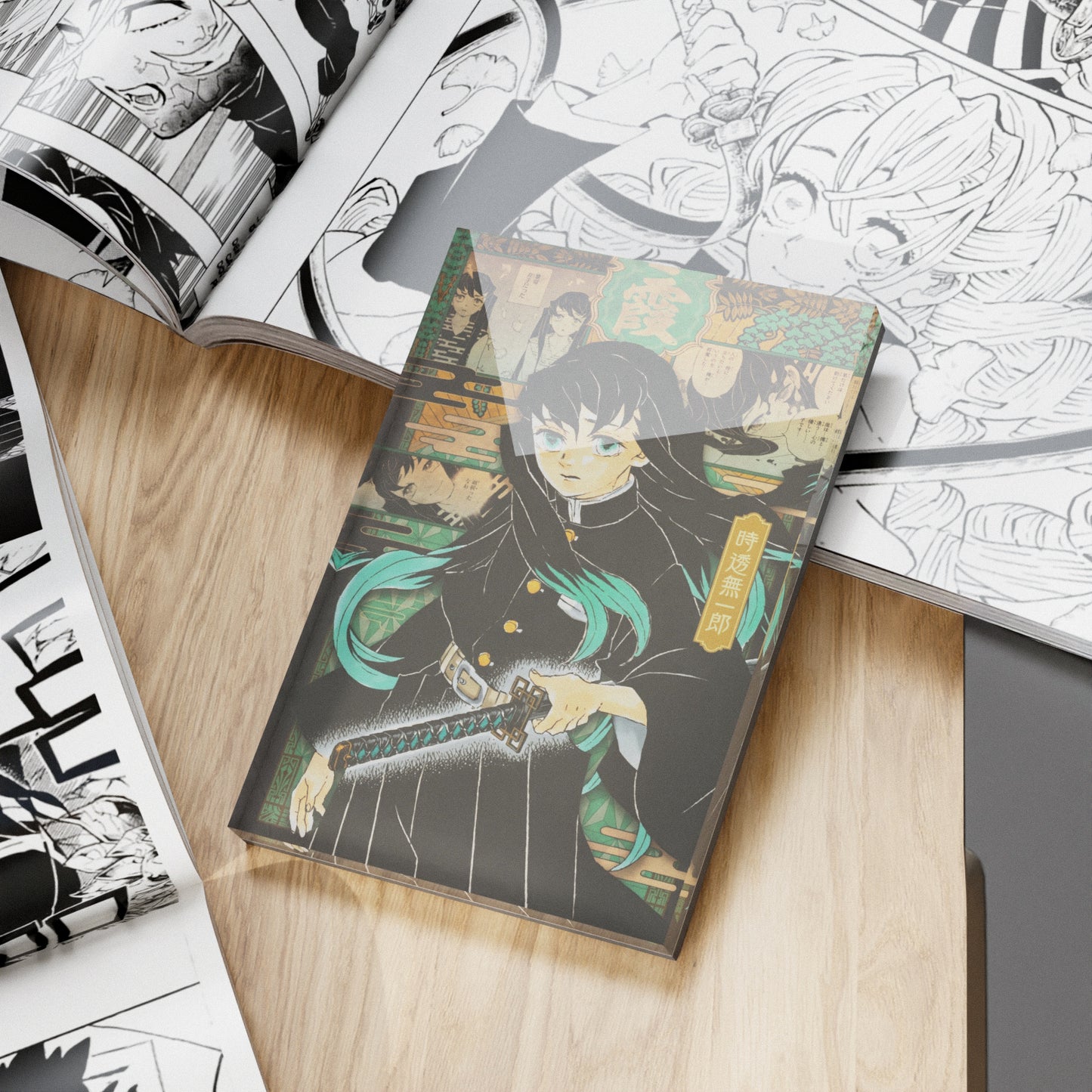 Demon slayer Muichiro Tokito Mist Hashira Anime Fridge Magnet Gift