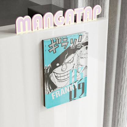 One Piece Franky Anime Fridge Magnet – Bold Acrylic Refrigerator Magnet for Anime Fans