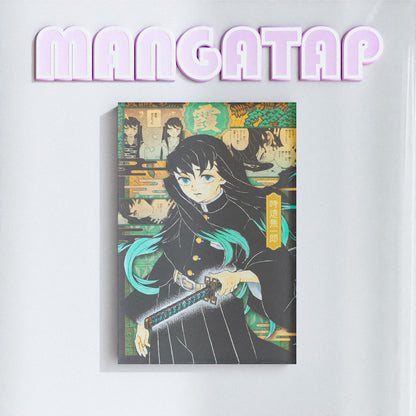Demon slayer Muichiro Tokito Mist Hashira Anime Fridge Magnet Gift
