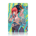 Denji Makima Power Chainsaw Man Anime Tin Sign - Metal Decor