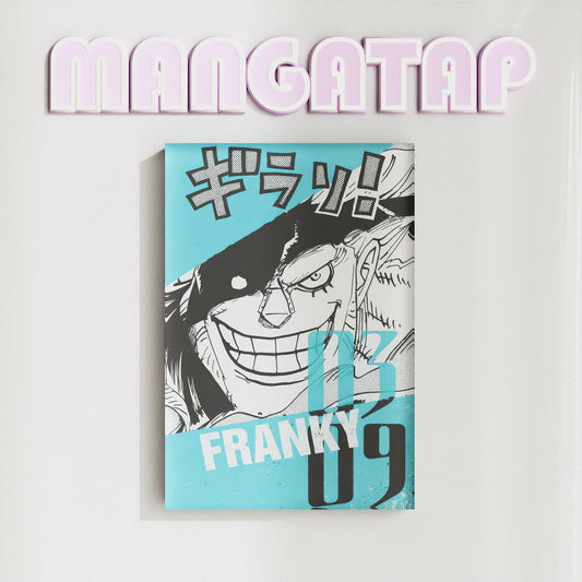 One Piece Franky Anime Fridge Magnet – Bold Acrylic Refrigerator Magnet for Anime Fans