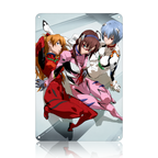 Asuka Rei Mari Evangelion Anime Tin Sign - EVA Metal Poster
