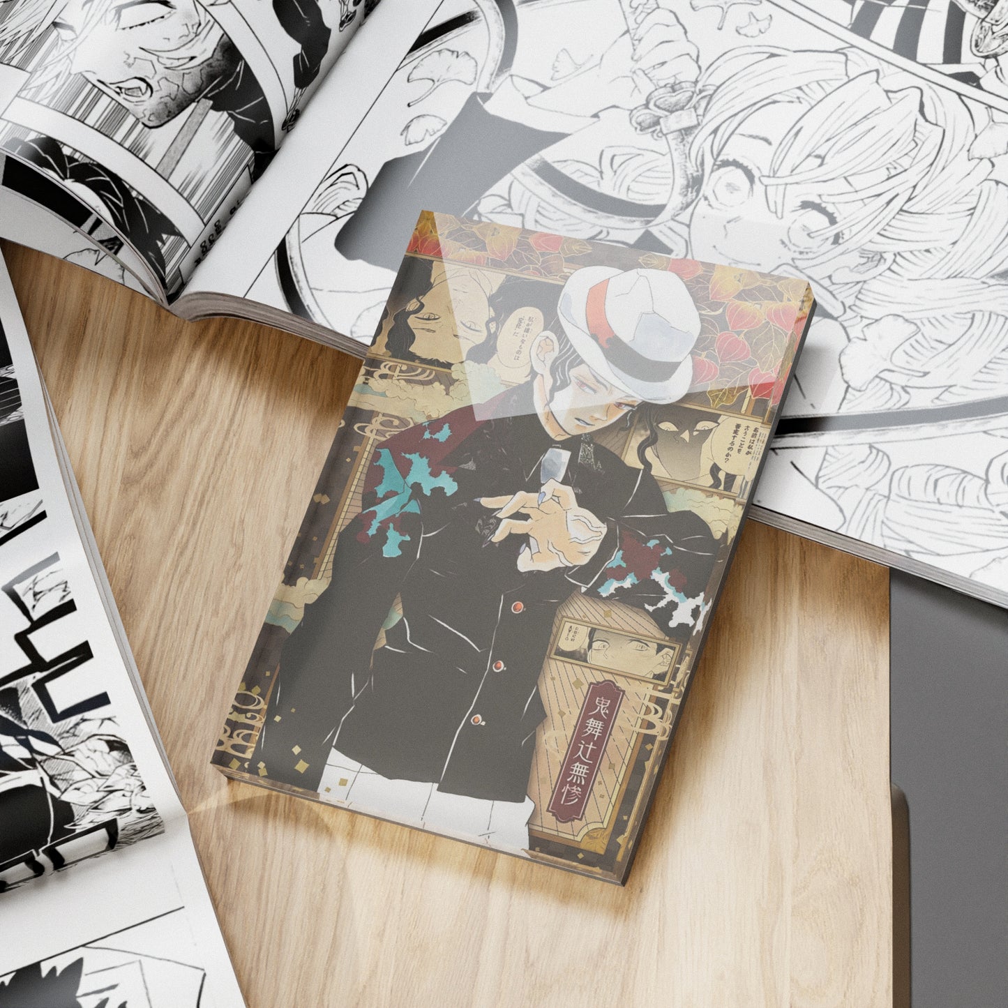 Demon slayer Muzan Kibutsuji Anime Fridge Magnet Villain Collector Gift