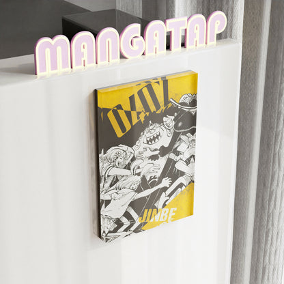 One Piece Jinbe Anime Fridge Magnet – Strong Acrylic Refrigerator Magnet for Anime Decor