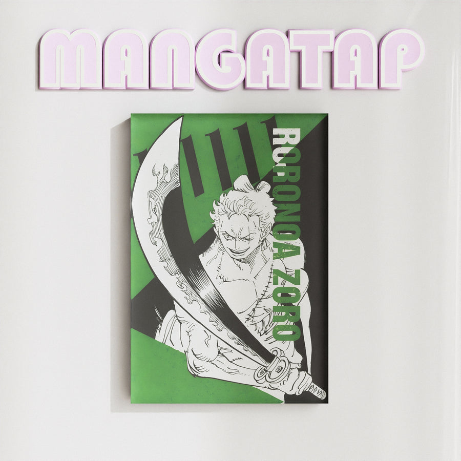 One Piece Roronoa Zoro Sword Style Fridge Magnet – Anime Acrylic Refrigerator Magnet for Collectors