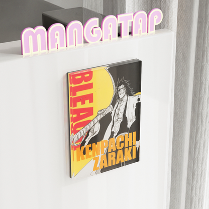 Kenpachi Zaraki Bleach Magnet – Anime Fridge Magnet for Otaku Room & Collector Display