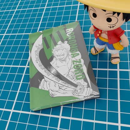 One Piece Roronoa Zoro Sword Style Fridge Magnet – Anime Acrylic Refrigerator Magnet for Collectors