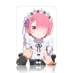 Ram Re Zero Anime Tin Sign - Metal Poster Room Decor