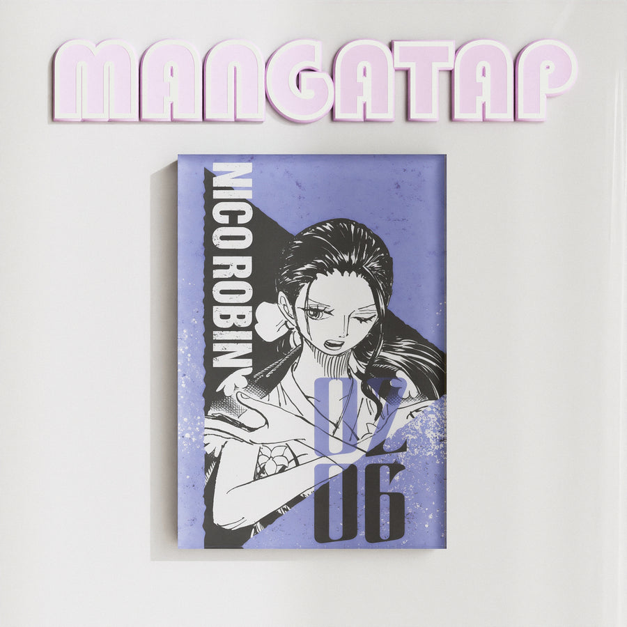 One Piece Nico Robin Anime Fridge Magnet – Elegant Acrylic Refrigerator Magnet for Collectors