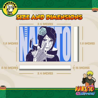 Konan Fridge Magnet – Naruto Anime Refrigerator Magnet, Anime Decor Gift for Fans