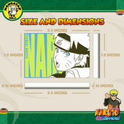 Naruto Team 7 Fridge Magnets Set (4PCS) – Naruto Anime Refrigerator Magnets, Anime Decor Gift for Fans