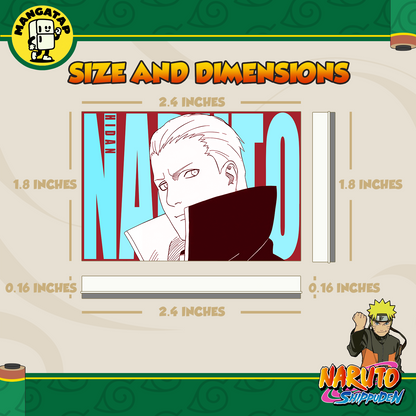 Hidan Fridge Magnet – Naruto Anime Refrigerator Magnet, Anime Decor Gift for Fans